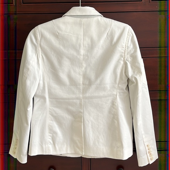 Anthropologie Jacket Fully Lined White Size 2 - Picture 2 of 16